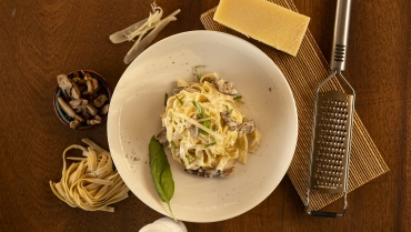 Tagliatelle Porcini (El Yapımı)